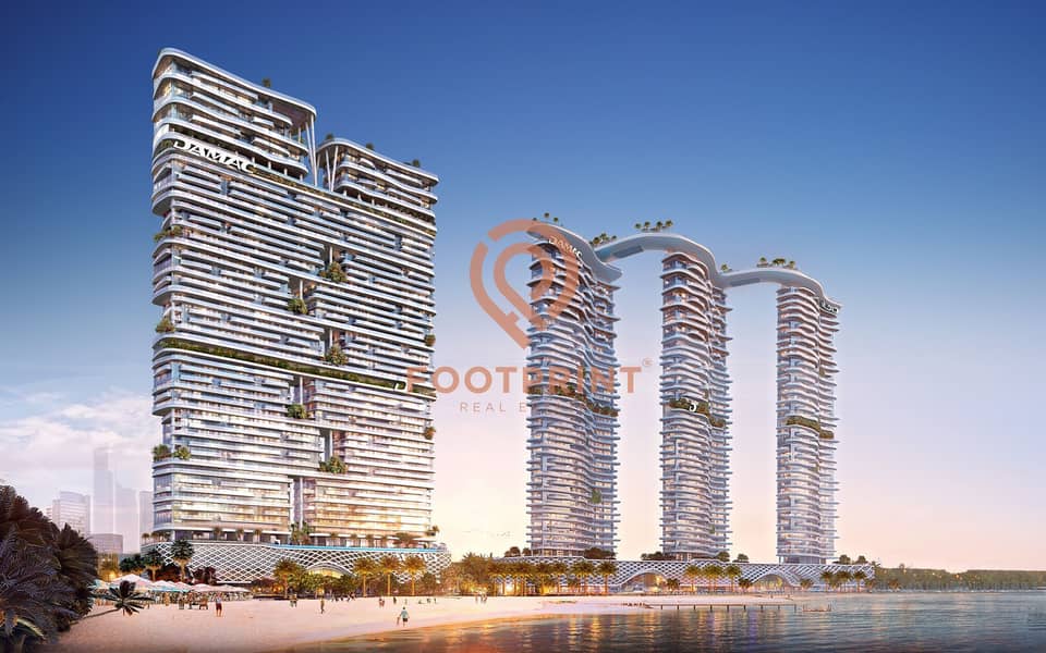位于迪拜港，卡瓦利达马克海湾2号大楼 2 卧室的公寓 5771000 AED - 7620694