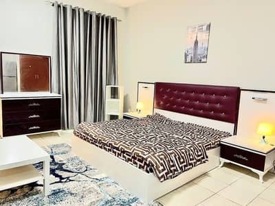 Studio for Rent in International City, Dubai - Fully Modified Furnished Studio Available on Monthly Basis with Balcony