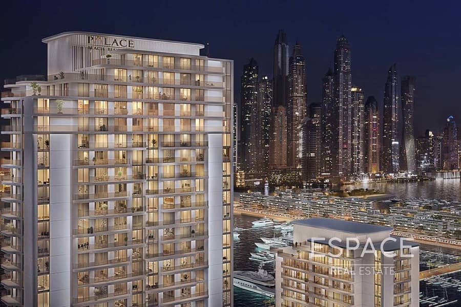 位于迪拜港，艾玛尔海滨社区，皇宫海滩公寓 1 卧室的公寓 2500000 AED - 6708106