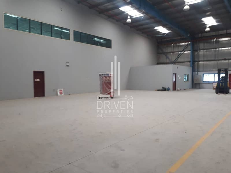 For Rent Furnished Big Warehouse in JAFZA