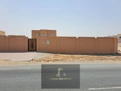 For rent a two-floors villa in Sharjah  \ Al Qarain Area 5     A very special location next to Al Qarain Park