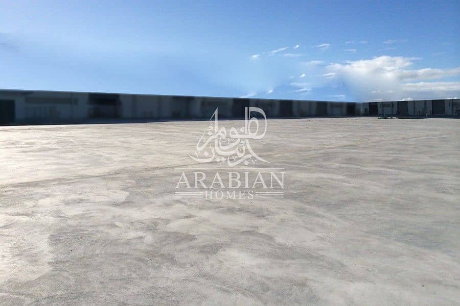 4,000sq. m Open Land with Covered Boundary Wall for Rent!