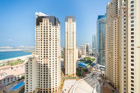 3 Bedroom Apartment for Sale in Jumeirah Beach Residence (JBR), Dubai - Sea and Marina View | Upgraded | Mid Floor
