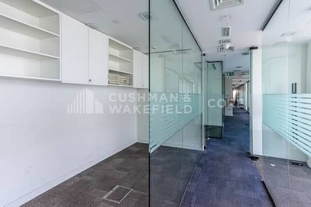 Office for Rent in Business Bay, Dubai - Fitted and Partitioned Office | 10 Parking