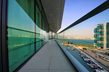 شقة 3 غرف نوم للبيع في شاطئ الراحة، أبوظبي - 3-bedroom-abu-dhabi-al-raha-beach-al-naseem-a-balcony. JPG