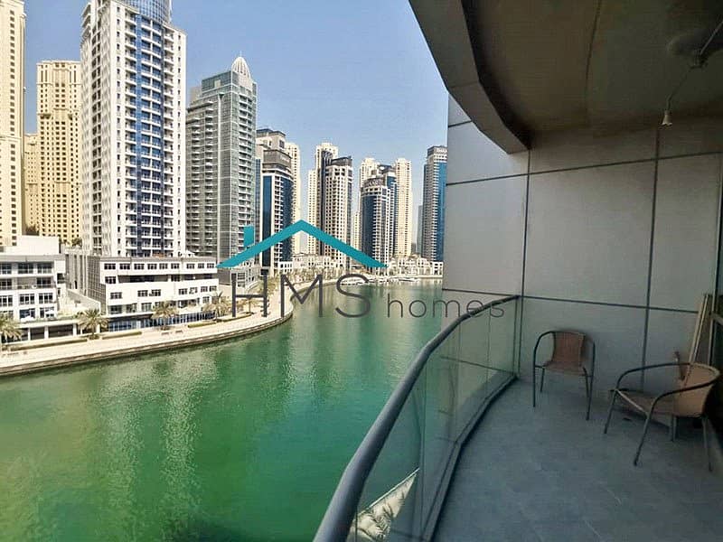 位于迪拜码头，波澜大厦，波澜大厦B座 3 卧室的公寓 195000 AED - 4684200
