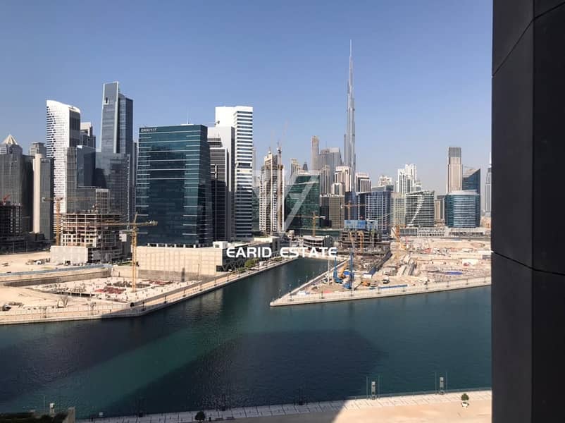 BURJ KHALIFA AND CANAL VIEW| NEGOTIABLE|  HIGH FLOOR