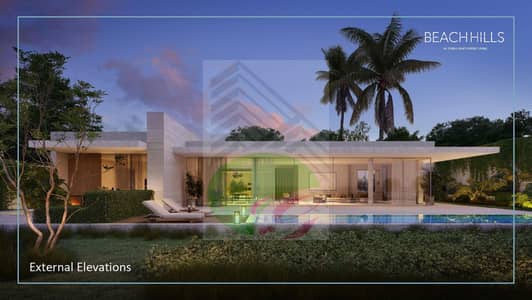 4 Bedroom Villa for Sale in Al Zorah, Ajman - FOUR- BEDROOMS , VILLAS , WITH SEA VIEW , PRIVATE BEACH  WITH CRYSTAL CLEAR WATER , RESIDENTIAL , VILLAS.