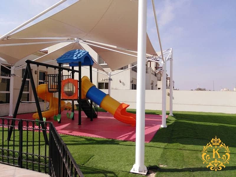Western Style 5 Bedroom villa with Communal Pool & GYM Near Delma Mall at MBZ