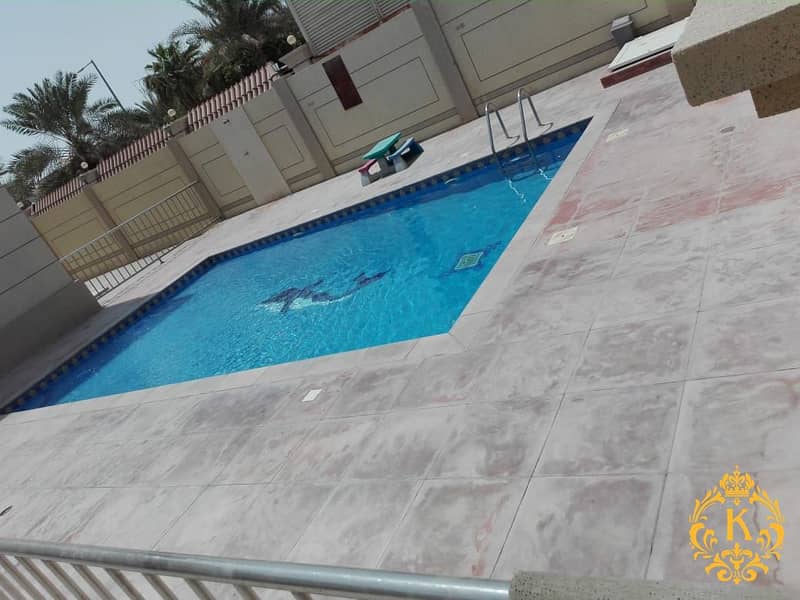 Classic 3 Master Bedroom villa with Communal Pool Near Mazyad Mall at MBZ