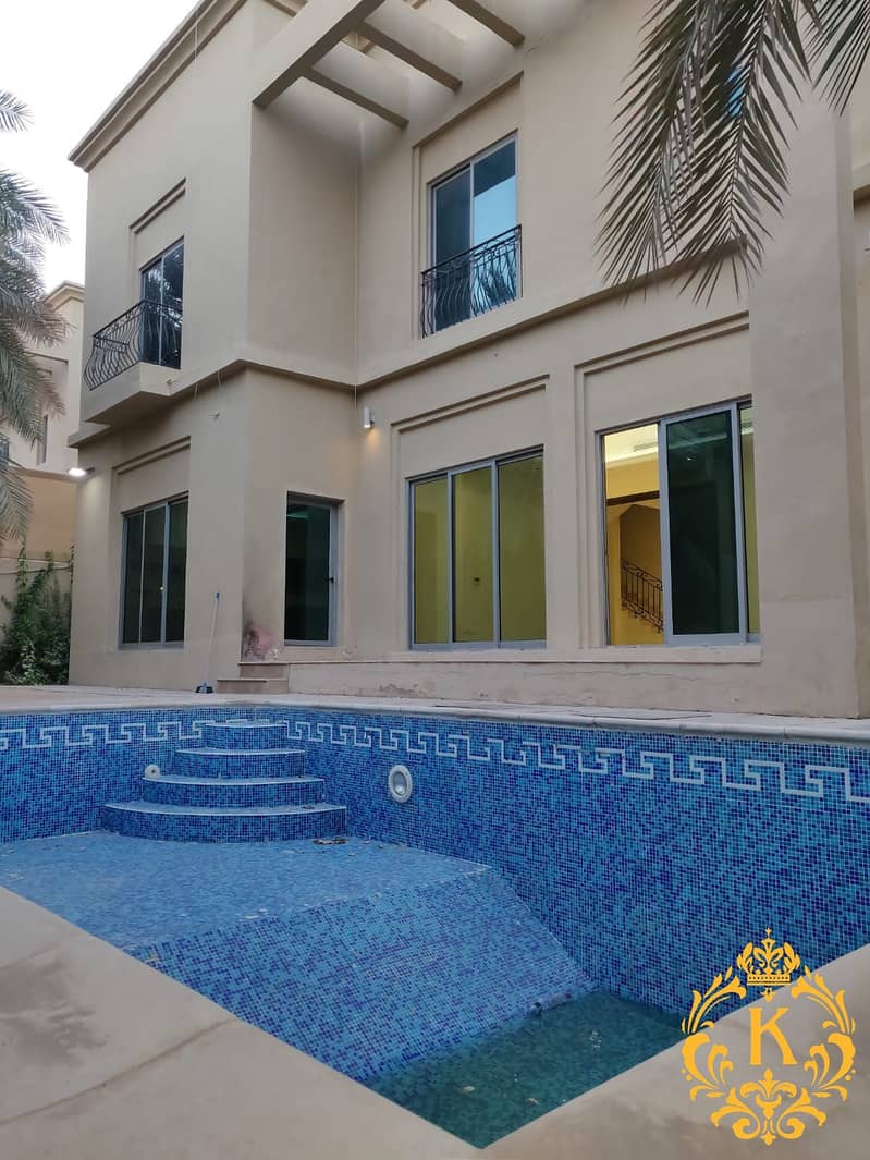 Eurpean Style 5 Master Bedroom Villa with Private Pool / Driver room & Separate Entrance Near Mazyad Mall
