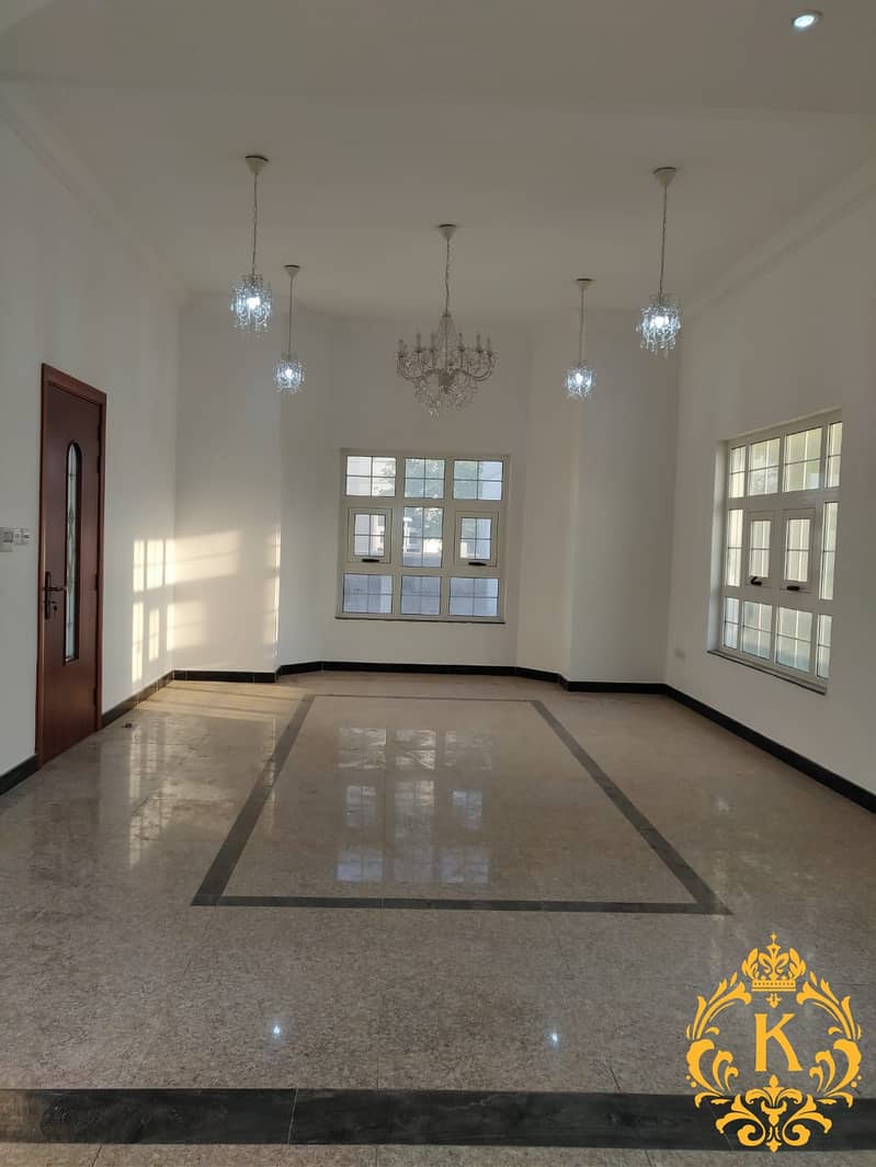 Outclass 5 Bedroom Semi Private Villa with Big Yard and Outside Kitchen at MBZ