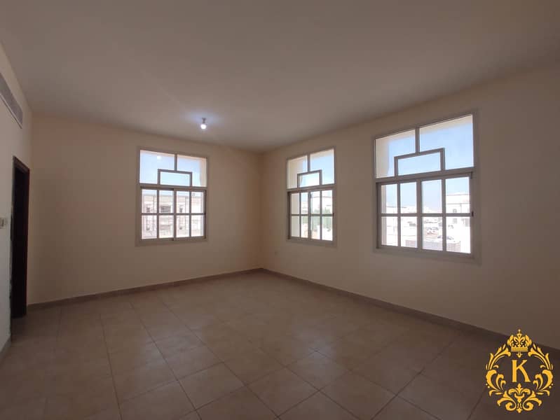 SUPER SPACIOUS 1BHK WITH SEPARATE KITCHEN SHADED PARKING 3500/MONTHLY  CLOSE TO DIYAFAH INTERNATIONAL SCHOOL AT MBZ!