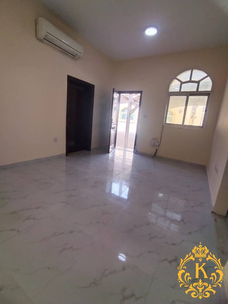 SPACIOUS ONE BEDROOM HALL AVAILABLE  NEAT AND CLEAN VILLA FAMILY ENVIRONMENT IN VILLA AT MBZ CITY NEAR SHABIA