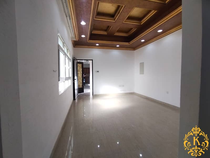SPACIOUS ONE BEDROOM HALL AVAILABLE WITH OPEN KITCHEN NEAT AND CLEAN VILLA FAMILY ENVIRONMENT IN VILLA CLOSE TO MAZYED MALL