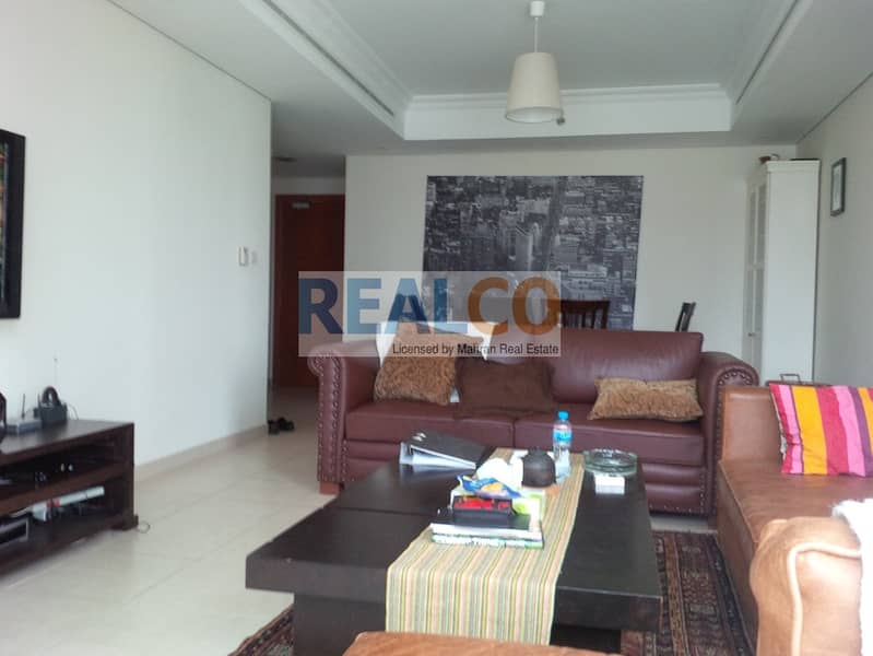 Seef 2 Two Bdr + Maid Full Lake View Vacant Soon