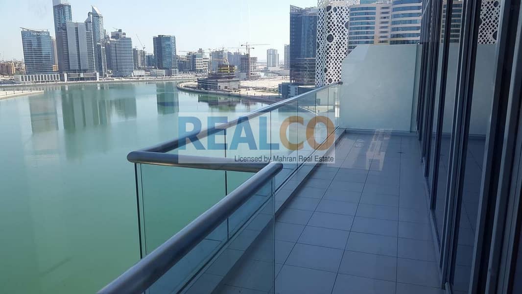 4 Beautiful 3 bedroom with  canal & Burj  view