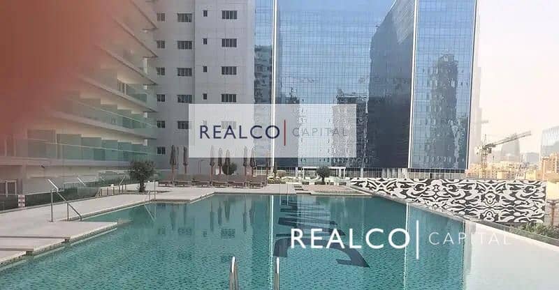 8 POOL VIEW FULLY FURNISHED STUDIO FOR RENT IN DAMAC MAJESTINE BUILDING |