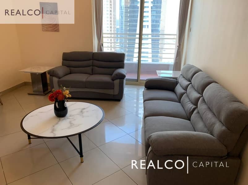 2 | SPECIOUS FULLY FURNISHED 2 BR APT | SEA VIEW | HIGH FLOOR |