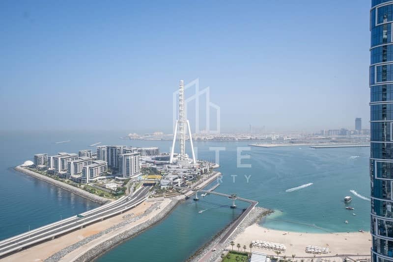 High Floor | Ain Dubai Views | Vacant Now