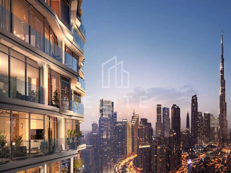 W Residence, Downtown|Rare|Luxury 2BR Burj View