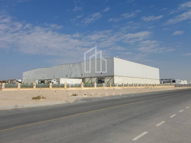 Fitted Cold Storage Warehouse and Office Bldg in DIC | Rented