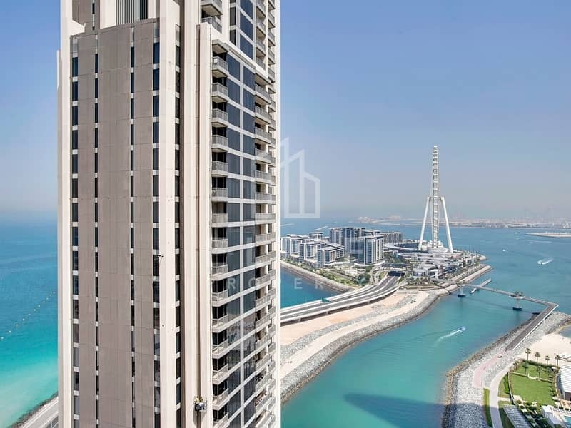 Full Sea & Dubai Eye view | Short-term Rented | VOT