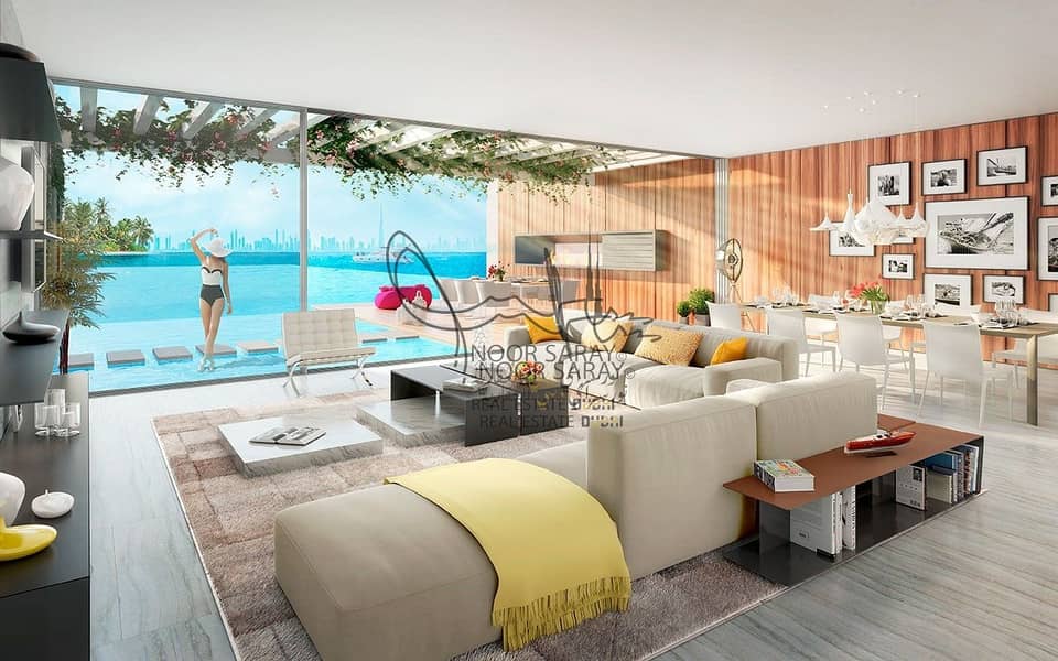 5 7 star luxury island villa at The World Island Dubai