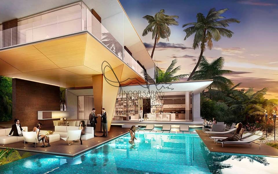 8 7 star luxury island villa at The World Island Dubai