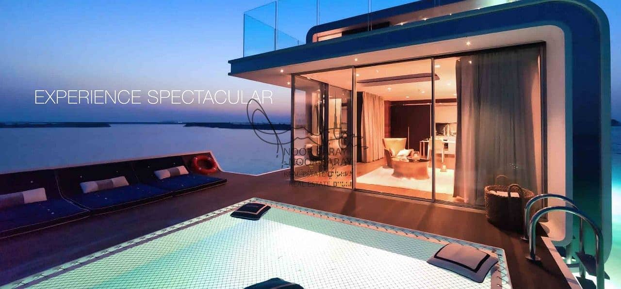5 10% ROI for 10 years | luxurious floating villa