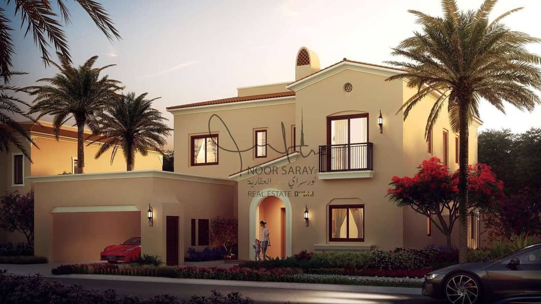 5 3 BHK Ready villa For Sale In Dubai villanova 1.300. 000 AED