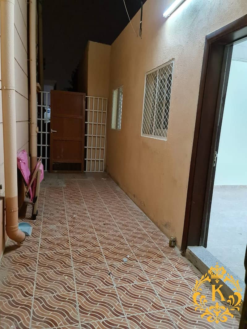 Awesome 2 Bedrooms Mulhiq With Hall and Small Yard, Separate Entrance in AL Shamkha.