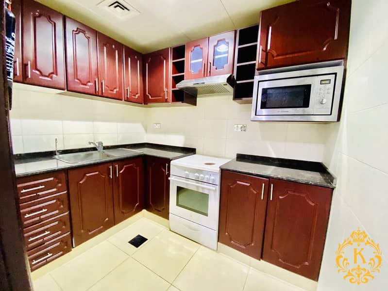 LUXURIOUS  02 Master Bedrooms Apartment with Kitchen and Balcony in AL Shamkha