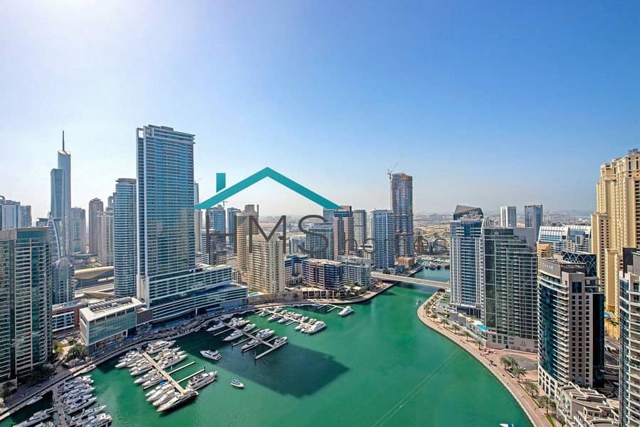HMS Homes are pleased to exclusively offer for sale this fantastic three bedroom plus maids apartment in Paloma Tower, Marina Promenade. (contd. . . )