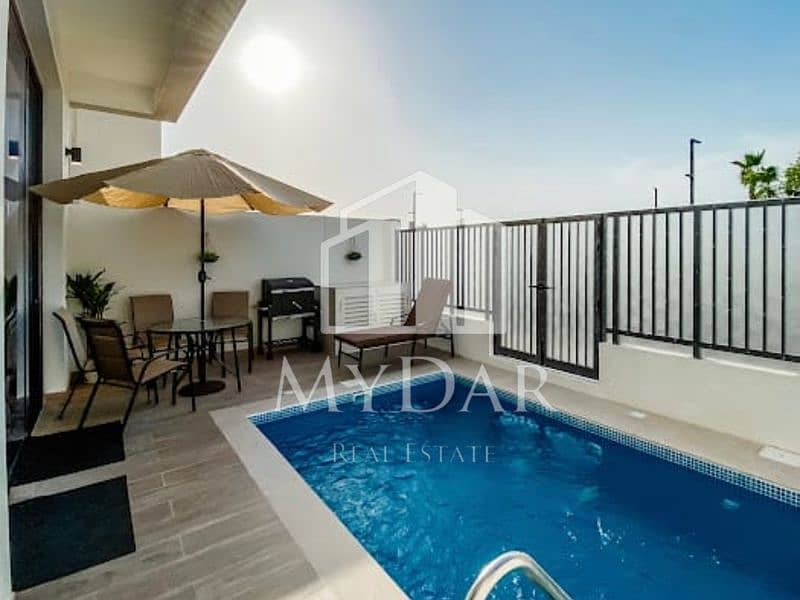 Luxury 2BR Townhouse | Private Pool | Furnished