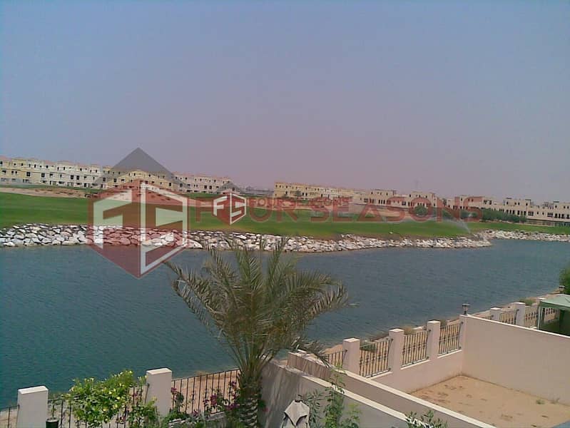 6 4BR + maids  villa golf course & lagoon view.