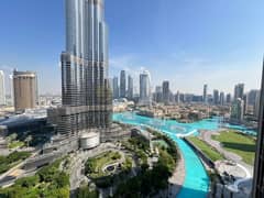Best Layout|Burj and Fountain Views|Serviced|Brand New