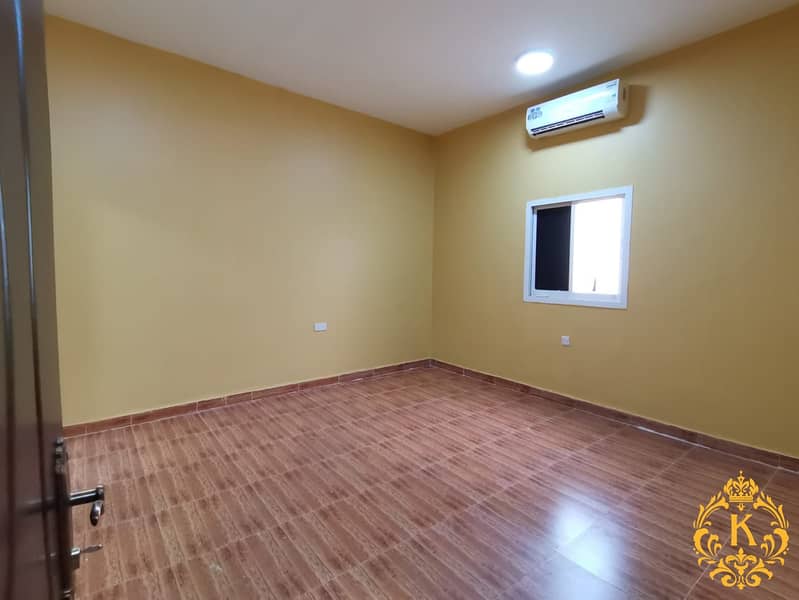 Superb TownHouse Two Bedrooms Hall Two Bath Yard for rent at Al Shamkha 3500 Monthly