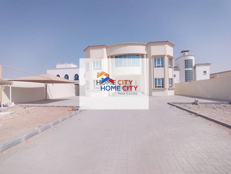 Villa for rent in Riyadh, south of Al Shamkha, 7 bedrooms