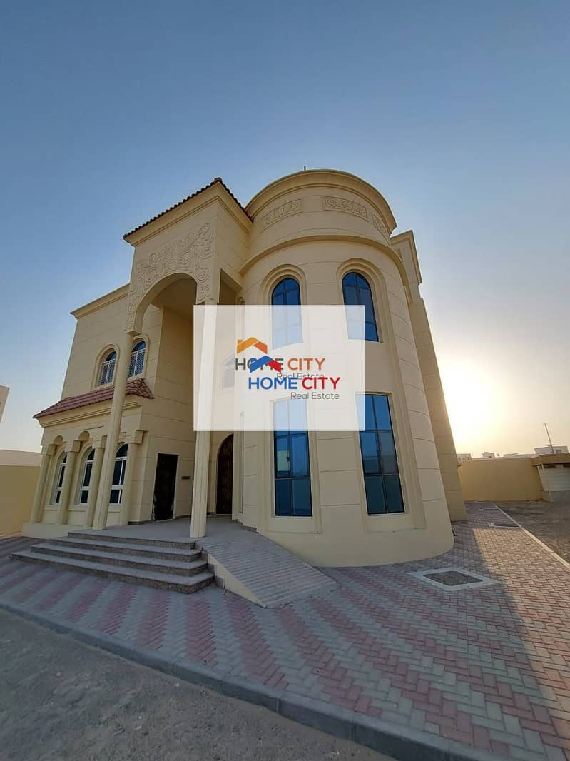 فيلا للإيجار في مدينة الرياض جنوب الشامخة بموقع مميز (6 غرف نوم ماستر) مطلوب 150000 درهم سنوى