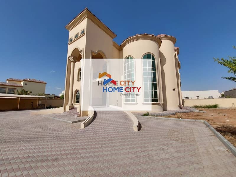 Villa for rent, Al Shamkha, in a great location, 5 rooms, required 190,000