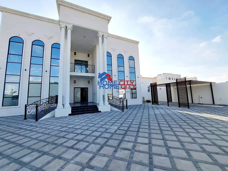 Villa for rent in the new city of Shawamekh, consisting of 7 bedrooms, required 280,000 dirhams annually