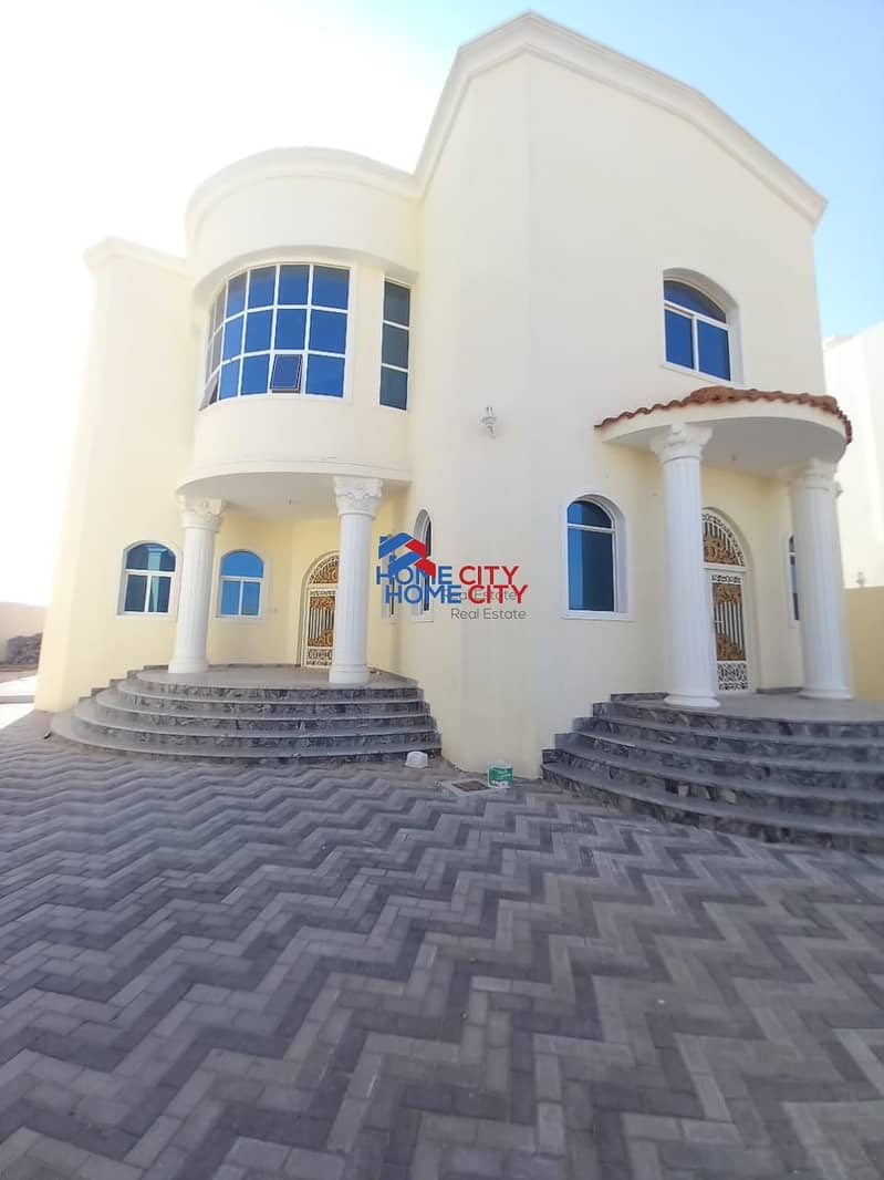 Villa for rent in Riyadh, south of Al Shamkha, consisting of 7 bedrooms, required 160,000 annually