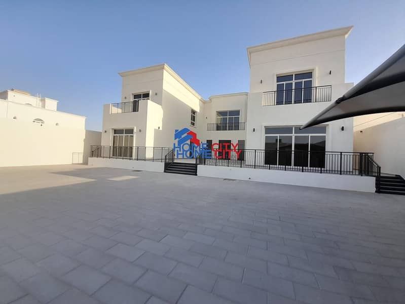 فيلا للايجار في مدينه الرياض جنوب الشامخه تتكون من 6 غرف نوم مطلوب 200,000 درهم سنوي