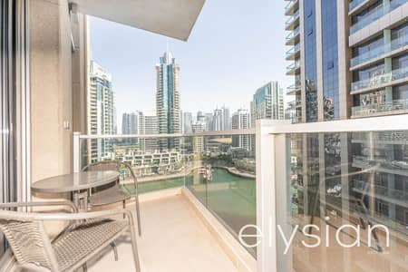 2 Bedroom Apartment for Sale in Dubai Marina, Dubai - Marina View I Maid's and Study I Tenanted