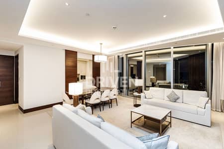 3 Bedroom Hotel Apartment for Rent in Downtown Dubai, Dubai - Furnished | Burj Khalifa & Fountain View