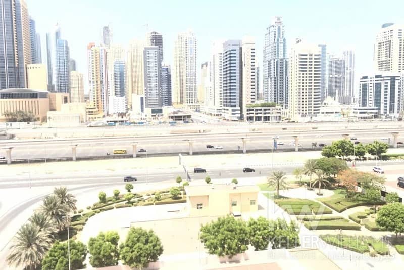 9 Lovely Corner 3BR with 2 bathrooms Marina & SZR view