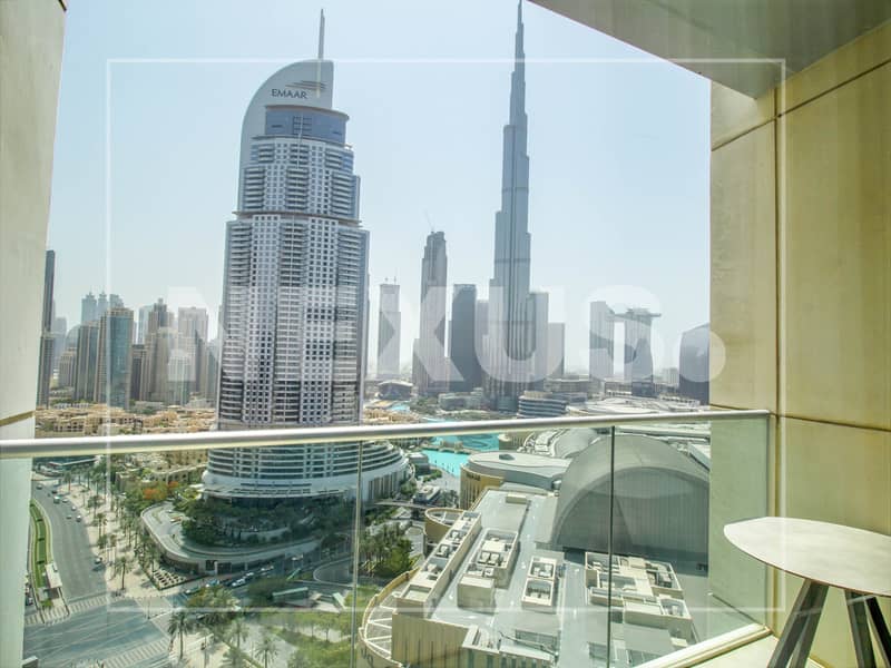 Full Burj Khalifa View | Serviced Apartment