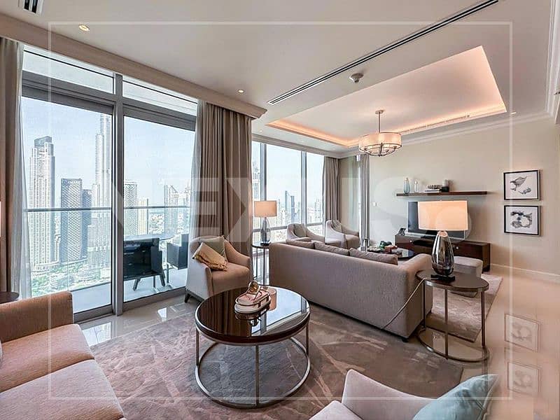 位于迪拜市中心，谦恭公寓喷泉景观综合体，谦恭喷泉景观2号大厦 3 卧室的公寓 600000 AED - 6772800