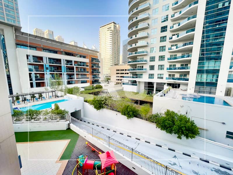 位于迪拜码头，滨海公寓，滨海公寓B 1 卧室的公寓 65000 AED - 6402281